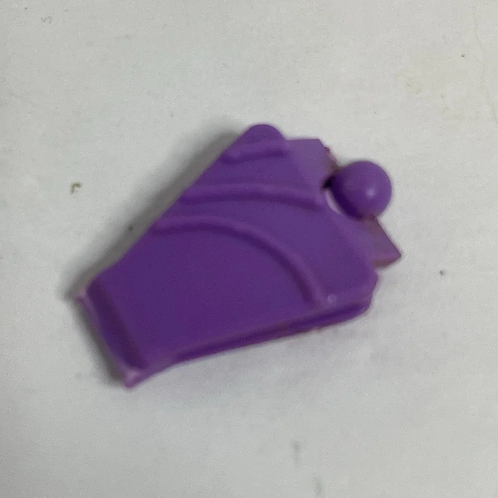 VTG Superstar Dryer Comb Barbie 80s 90s Purple Hair Dryer Handheld Doll